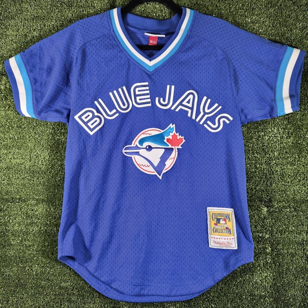 Mitchell & Ness Blue Jays Jersey 36 S Cooperstown Throwback 1993 Joe Carter Styl